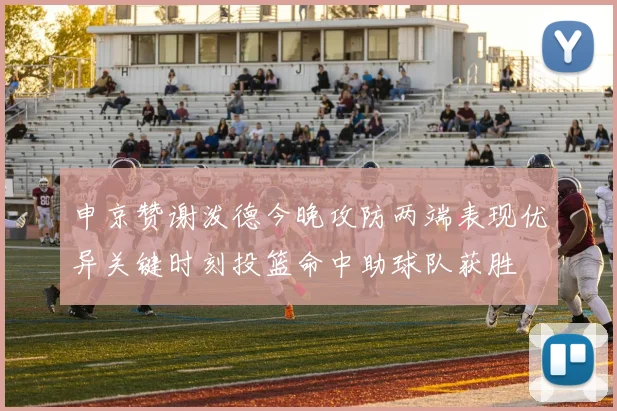 申京赞谢泼德今晚攻防两端表现优异关键时刻投篮命中助球队获胜