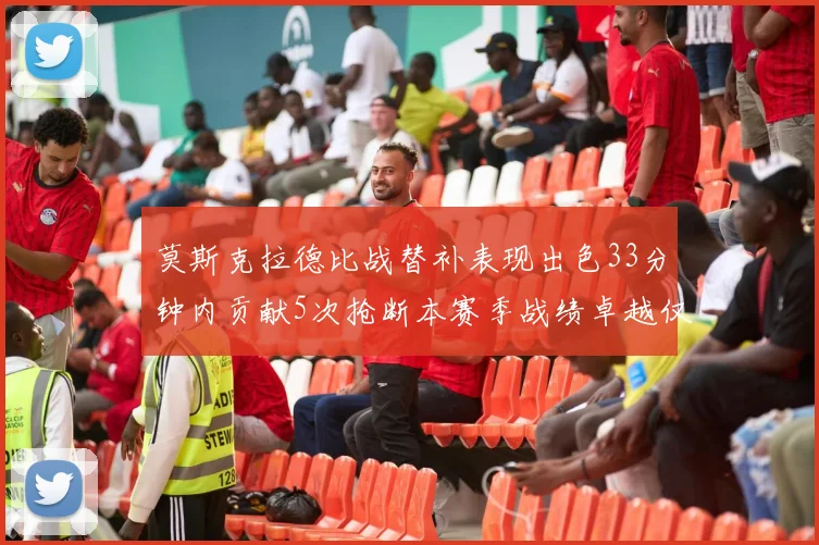莫斯克拉德比战替补表现出色33分钟内贡献5次抢断本赛季战绩卓越仅1负